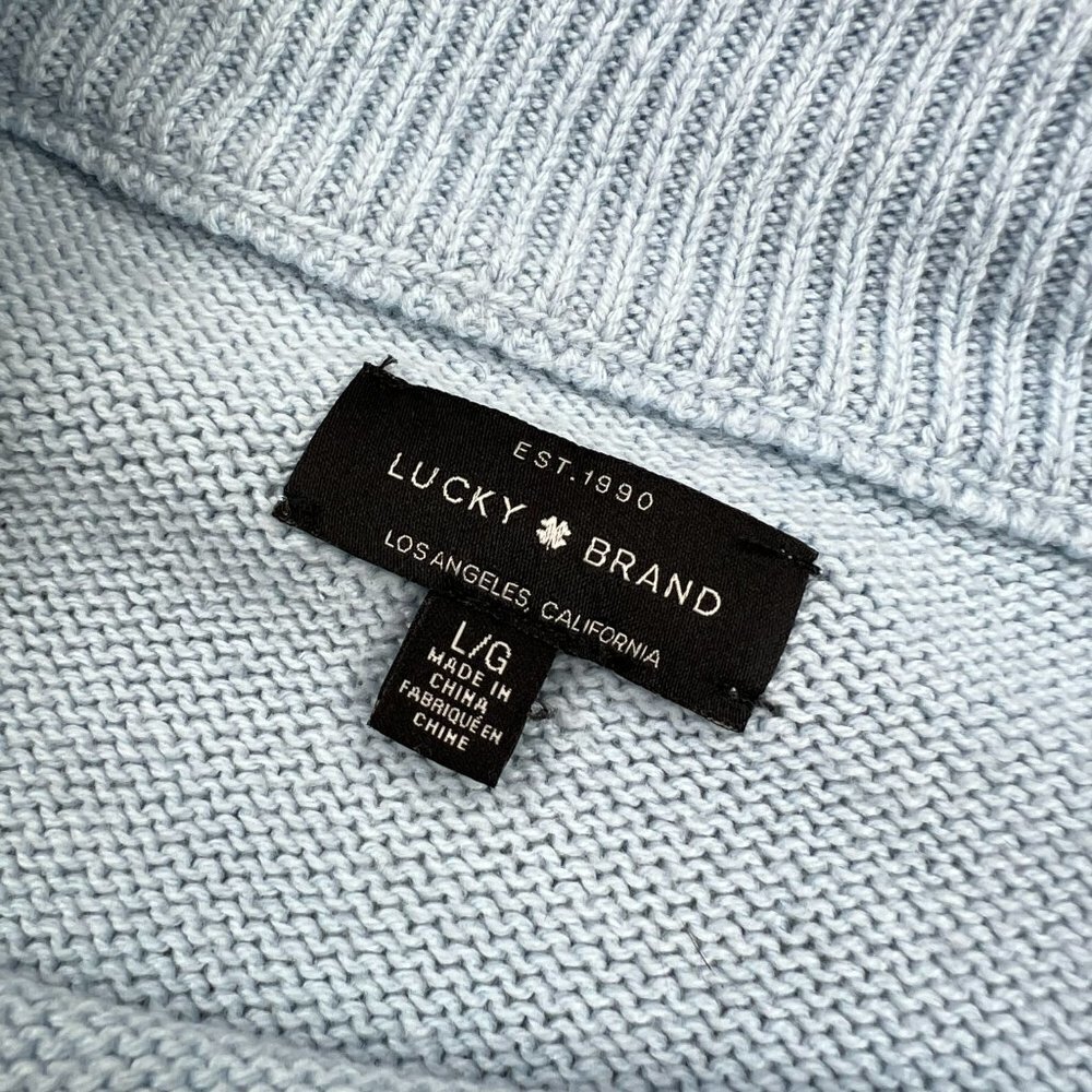 Lucky Brand Women's Striped Pullover Sweater - Picture 3 of 5